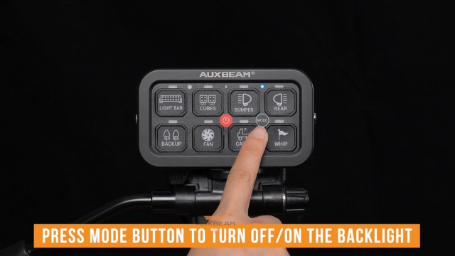 Amazon.com: Auxbeam Switch Panel RB80 RGB 8 Gang Switch Panel Auto
